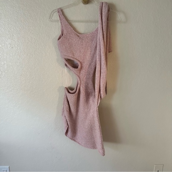 New Asta Allegra mini cutout dress pink size XS - Picture 7 of 16